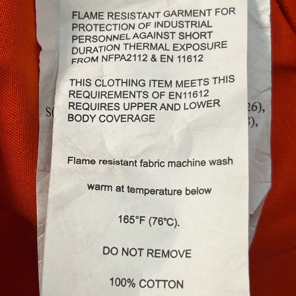 BOCOMAL FR Shirts Hi Vis/High Visibility Flame Resistant/Fire Retardant XL/TALL - Picture 8 of 9